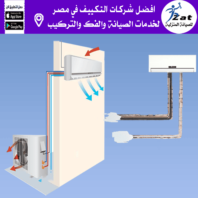 تطويل مواسير التكييف 6 اكتوبر